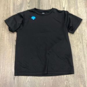 Descente Youth Boys T-Shirt Short Sleeve Crewneck Jersey Pullover Black Size L